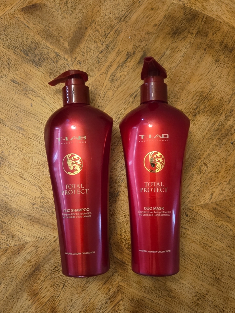 T-Lab Total Protect Duo Shampoo And Duo Mask Set
